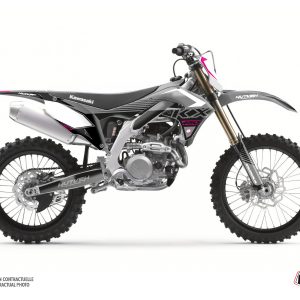 Kit Deco Moto Cross Claw Kawasaki 450 KXF Gris 2019