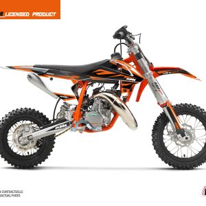 Kit Deco Moto Cross Trophy KTM 50 SX Noir Orange 1998-2001