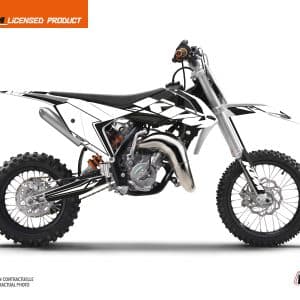 Kit Deco Moto Cross Reflex KTM 50 SX Blanc 2002-2008