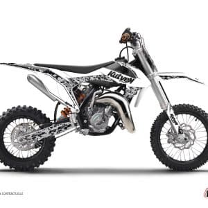 Kit Deco Moto Cross Predator KTM 50 SX Blanc 2016-2018