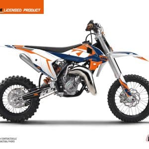 Kit Deco Moto Cross Gravity KTM 50 SX Bleu 2020-2022