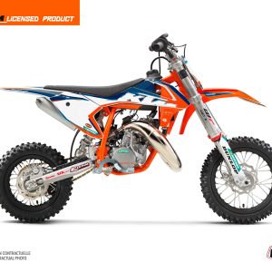 Kit Deco Moto Cross Origin-K22 KTM 50 SX Bleu 2020-2022