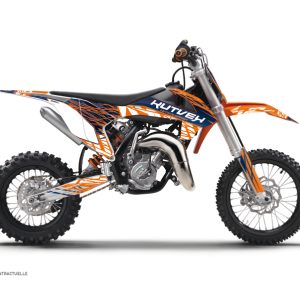 Kit Deco Moto Cross Eraser KTM 65 SX Bleu Orange 2016-2018