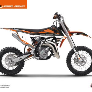Kit Deco Moto Cross Rift KTM 65 SX Noir Orange 2016-2018
