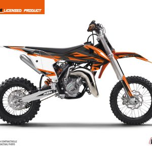 Kit Deco Moto Cross Trophy KTM 65 SX Noir Orange 2016-2018