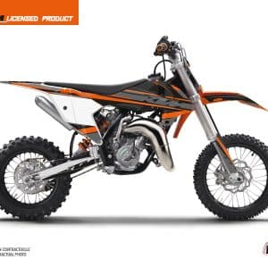 Kit Deco Moto Cross Breakout KTM 65 SX Noir Orange 2016-2018