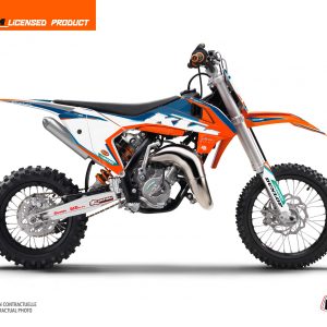 Kit Deco Moto Cross Origin-K22 KTM 65 SX Bleu 2016-2018