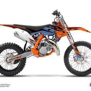 Kit Deco Moto Cross Skyline KTM 85 SX Bleu 2006-2012