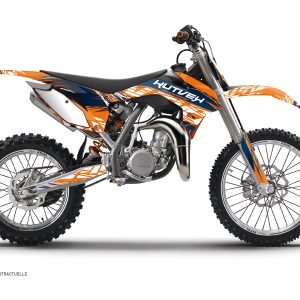 Kit Deco Moto Cross Eraser KTM 85 SX Bleu Orange 2006-2012