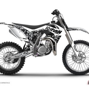 Kit Deco Moto Cross Predator KTM 85 SX Blanc 2013-2014
