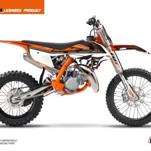 Kit Deco Moto Cross Rift KTM 85 SX Noir Orange 2013-2014