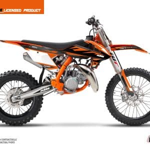 Kit Deco Moto Cross Trophy KTM 85 SX Noir Orange 2013-2014
