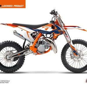 Kit Deco Moto Cross Gravity KTM 85 SX Bleu 2015-2017