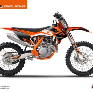 Kit Deco Moto Cross Skyline KTM 125 SX Orange 2008-2010