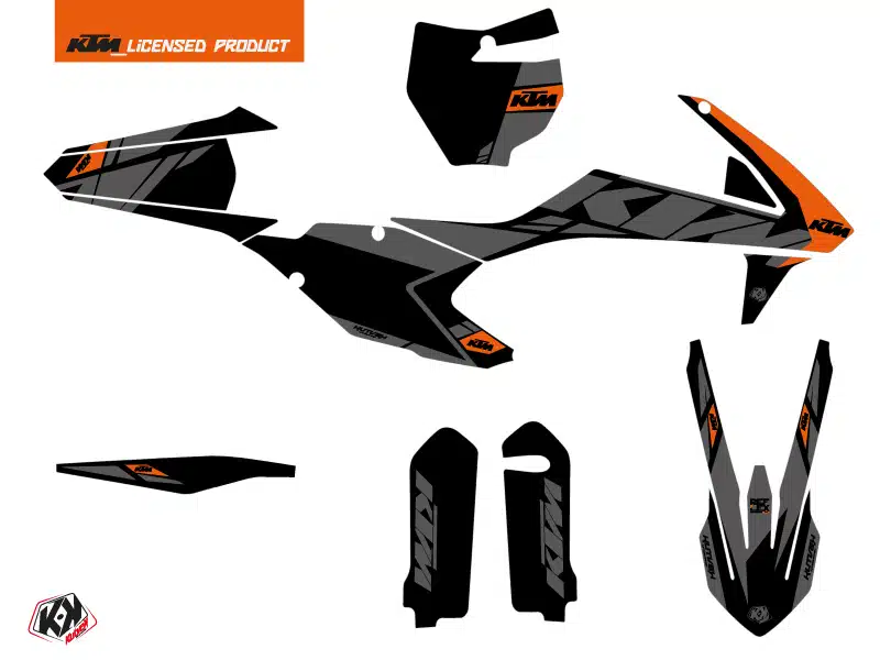 Kit Deco Moto Cross Reflex KTM 150 SX Noir 2009-2010 – Image 2