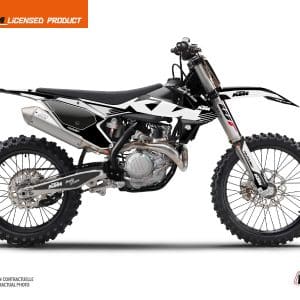 Kit Deco Moto Cross Retro KTM 150 SX Noir 2011-2012