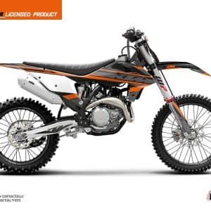 Kit Deco Moto Cross Breakout KTM 250 SX Noir Orange 2005-2006