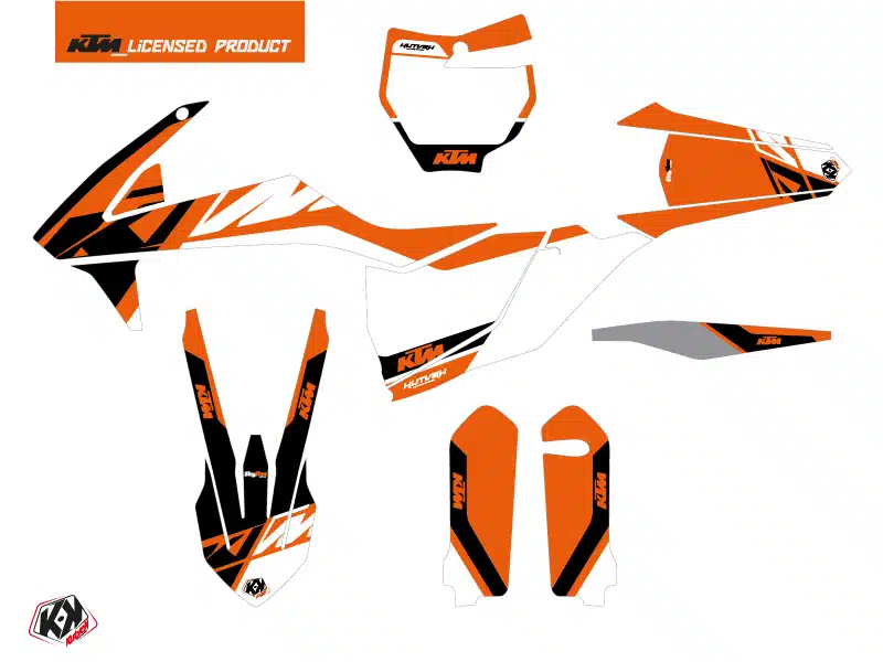 Kit Deco Moto Cross Skyline KTM 250 SX Orange 2011-2012 – Image 2