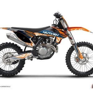 Kit Deco Moto Cross Eraser KTM 250 SXF Bleu Orange 2019-2022