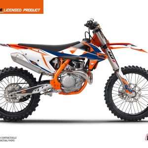 Kit Deco Moto Cross Gravity KTM 350 SXF Bleu 2015