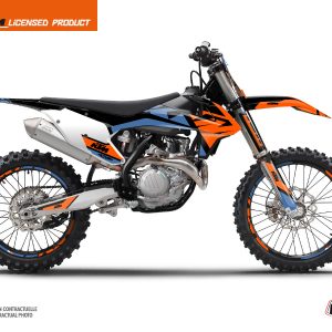 Kit Deco Moto Cross Skyline KTM 350 SXF Bleu 2015