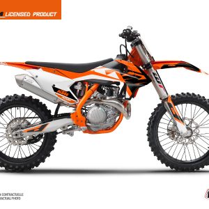 Kit Deco Moto Cross Skyline KTM 350 SXF Orange 2015