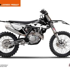 Kit Deco Moto Cross Retro KTM 350 SXF Noir 2019-2022