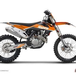 Kit Deco Moto Cross Stage KTM 450 SXF Orange 2005-2006