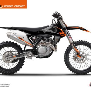 Kit Deco Moto Cross Gravity KTM 450 SXF Orange 2007