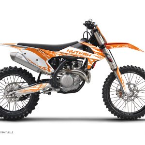 Kit Deco Moto Cross Eraser KTM 450 SXF Orange 2007