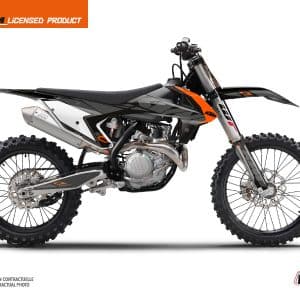 Kit Deco Moto Cross Reflex KTM 450 SXF Noir 2011-2012