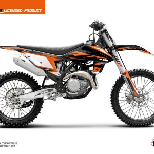 Kit Deco Moto Cross Trophy KTM 450 SXF Noir Orange 2013-2014