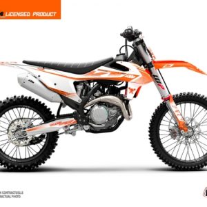 Kit Deco Moto Cross Replica Thomas Corsi KTM 450 SXF Orange 2013-2014