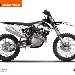 Kit Deco Moto Cross Reflex KTM 450 SXF Blanc 2015