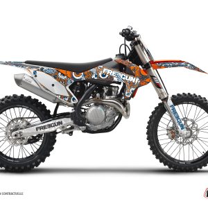 Kit Deco Moto Cross Freegun Eyed KTM 450 SXF Orange 2015