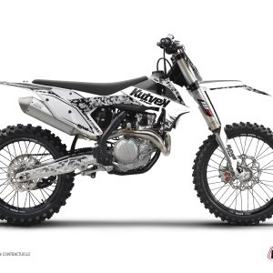 Kit Deco Moto Cross Predator KTM 450 SXF Blanc 2016-2018