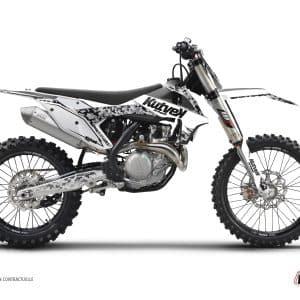 Kit Deco Moto Cross Predator KTM 450 SXF Blanc 2019-2022