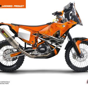 Kit Deco Motocross Kombat KTM 450 Rally Orange 2019-2022