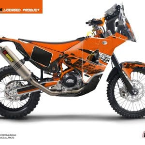 Kit Deco Motocross Gear KTM 450 Rally Orange 2019-2022