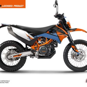 Kit Deco Moto Cross Skyline KTM 690 ENDURO R Bleu 2009-2011