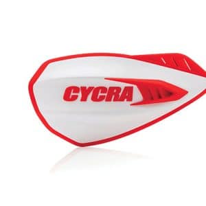 Protège-Main CYCLONE - Blanc/Rouge 2000-2024