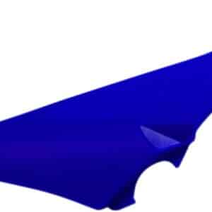 Ecope de radiateur Cycra Powerflow YAM 2010-2013