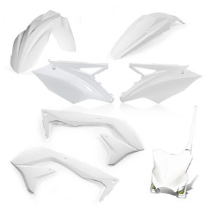 Kit Plastique Cycra 5 Elements KAWASAKI KXF450 18 - Blanc 2016-2018