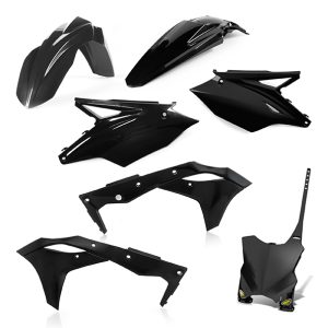 Kit Plastique Cycra 5 Elements KAWASAKI KXF250 18 - Noir 2017-2020