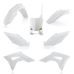 Kit Plastique Cycra 5 Elements HONDA CRF450R 17 - Blanc 2017-2021