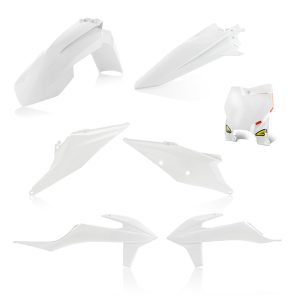 Kit Plastique Cycra 5 Elements KTM SX/SXF 19 - Blanc 2019-2023
