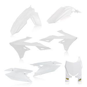 Kit Plastique Cycra 5 Elements SUZUKI RMZ 450 18 - Blanc 2018-2023