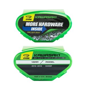 JEU DE Fixation KAWASAKI 450 2016-2018