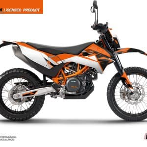Kit Deco Moto Cross Skyline KTM 690 ENDURO R Orange 2012-2016