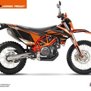 Kit Deco Moto Cross Trophy KTM 690 ENDURO R Noir Orange 2012-2016